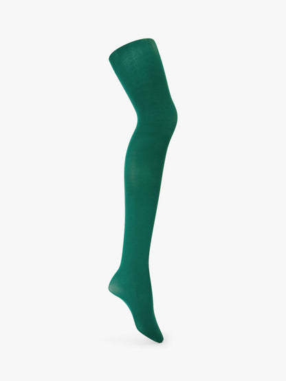 Green Thigh-High Tights for Women