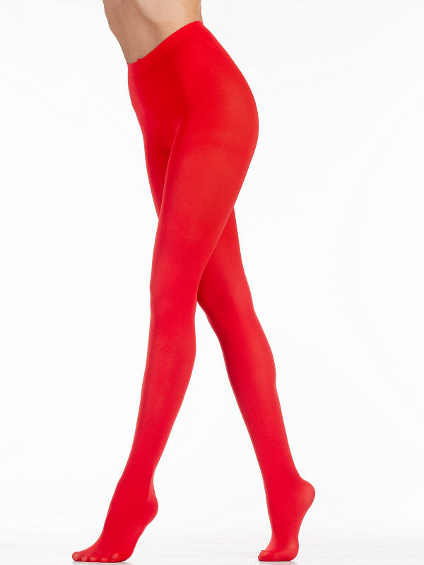 TOMKIND Red Tights - Stylish Women's Legwear