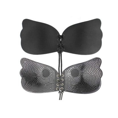 "Solid" Non-Wired Padded Stick-On Push-Up Bra