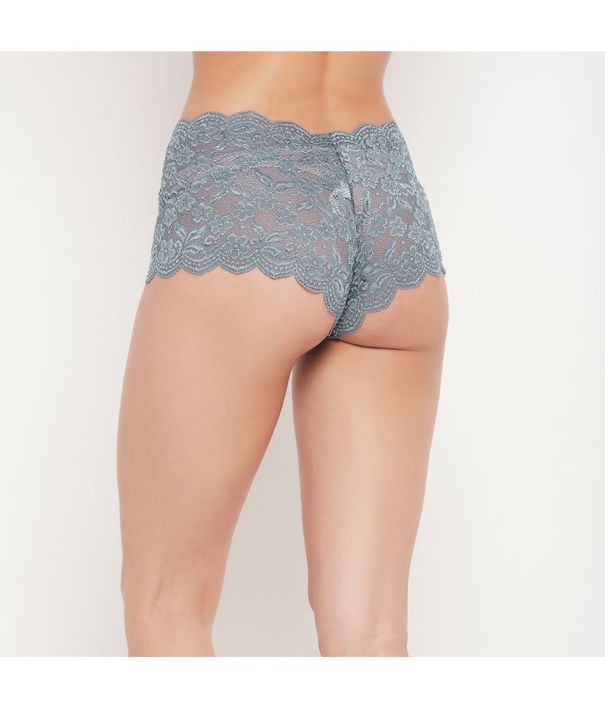 Lace Solid Women's Boy Shorts