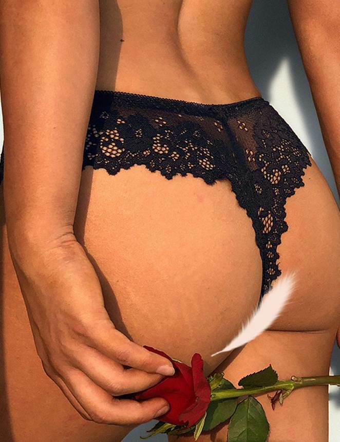 Lovely lace underwear for ladies