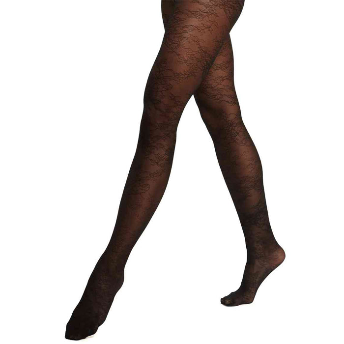 Ladies Off Black Lace Pantyhose(sold out)