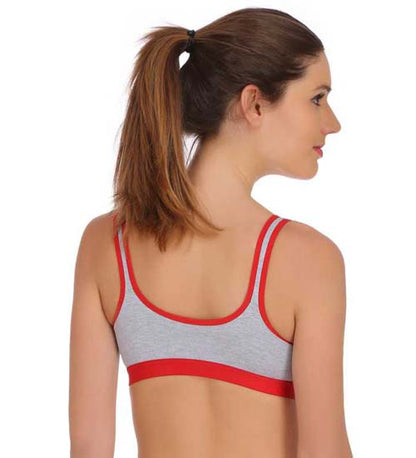 "Medium" Impact sports bra panty set pack of 3