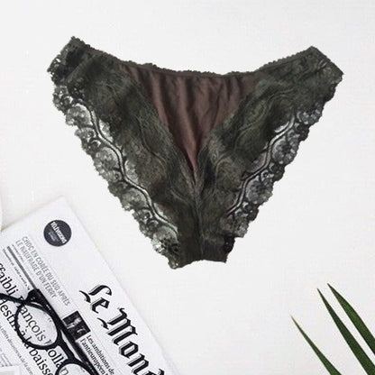 Snazzy Black Lace Trim Hipster Panty(Sold Out)