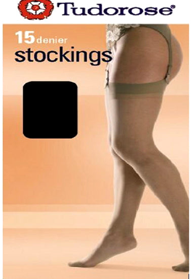 Tudorose 15 Denier Black Stockings(Sold Out)