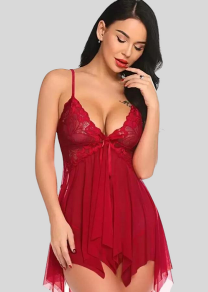 Mini Baby Doll Nightwear for Sultry Seduction